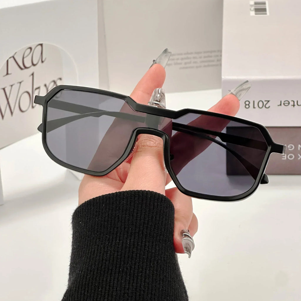 One-piece Street Shooting Sunglasses - Viexta