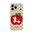 Korean-style Cute Red Polka-dot iPhone Case - Viexta
