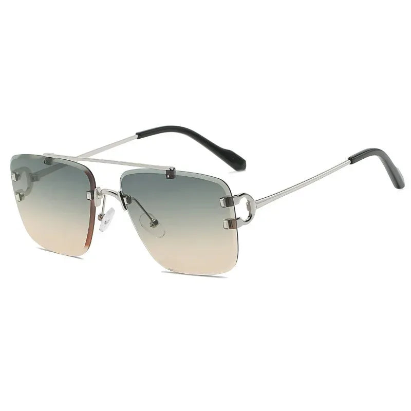 Fashion Simple Retro Square Sunglasses - Viexta