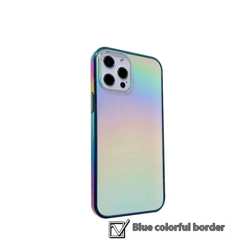 Colorful Transparent 2-in-1 iPhone Case - Viexta