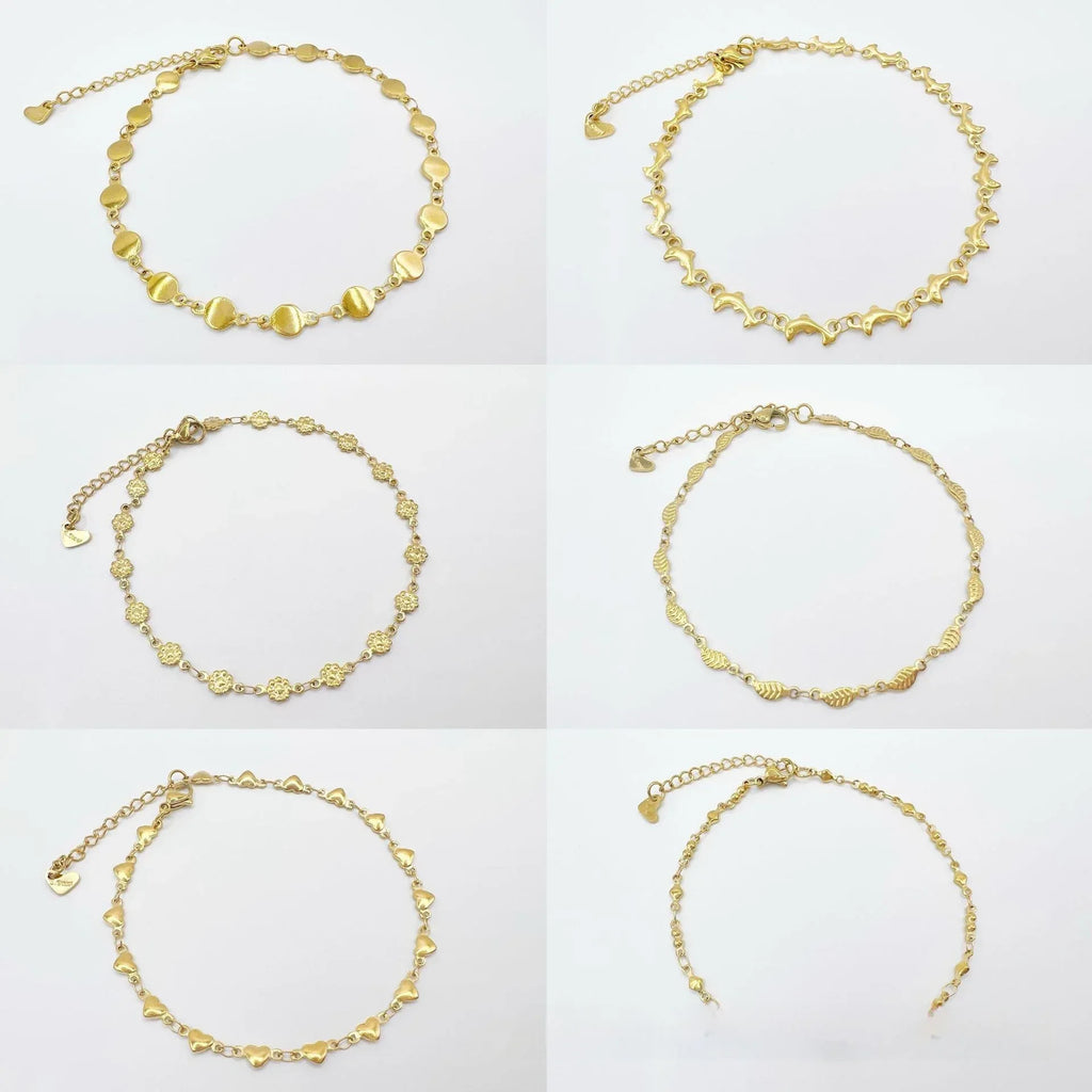 Niche European Stainless Steel Anklets - Viexta