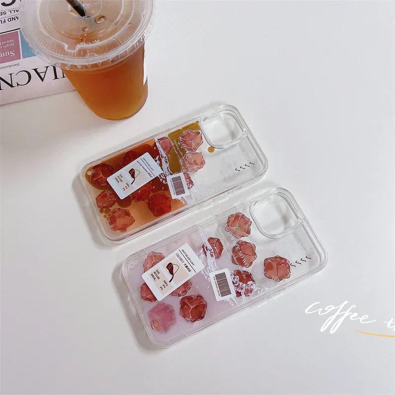 Ice Cube Coffee iPhone Case Hard Shell - Viexta