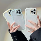 Candy Color Wave Border Mobile IPhone Case - Viexta