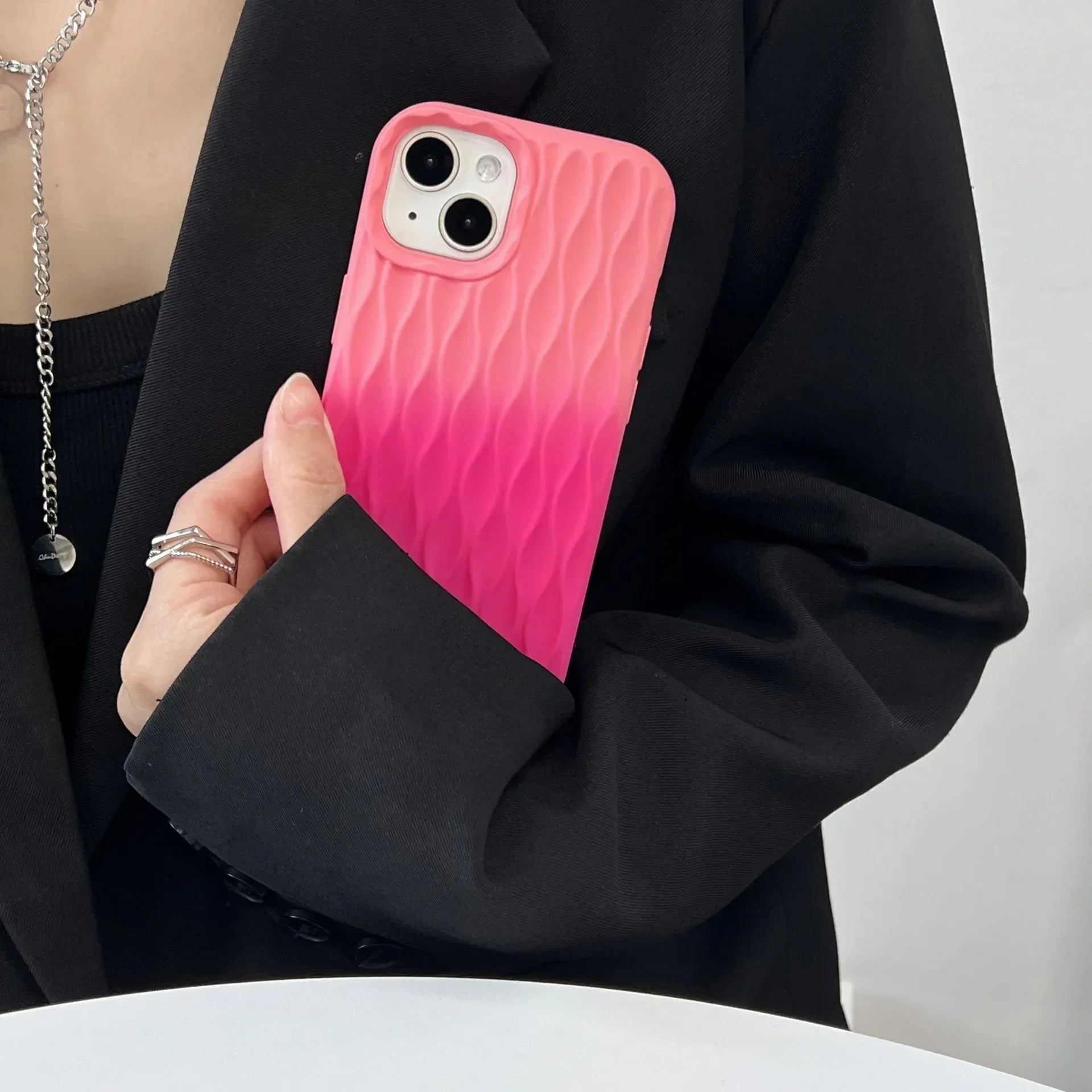 Gradient Three-dimensional iPhone case - Viexta