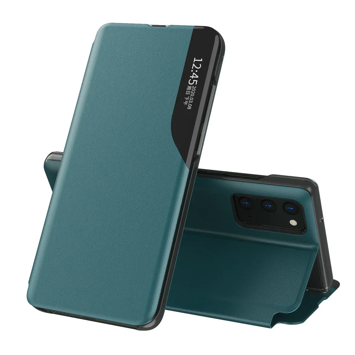 Magnetic Sleep Leather Case Flip Phone Case - Viexta