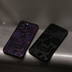 Frosted Skull iPhone Case - Viexta