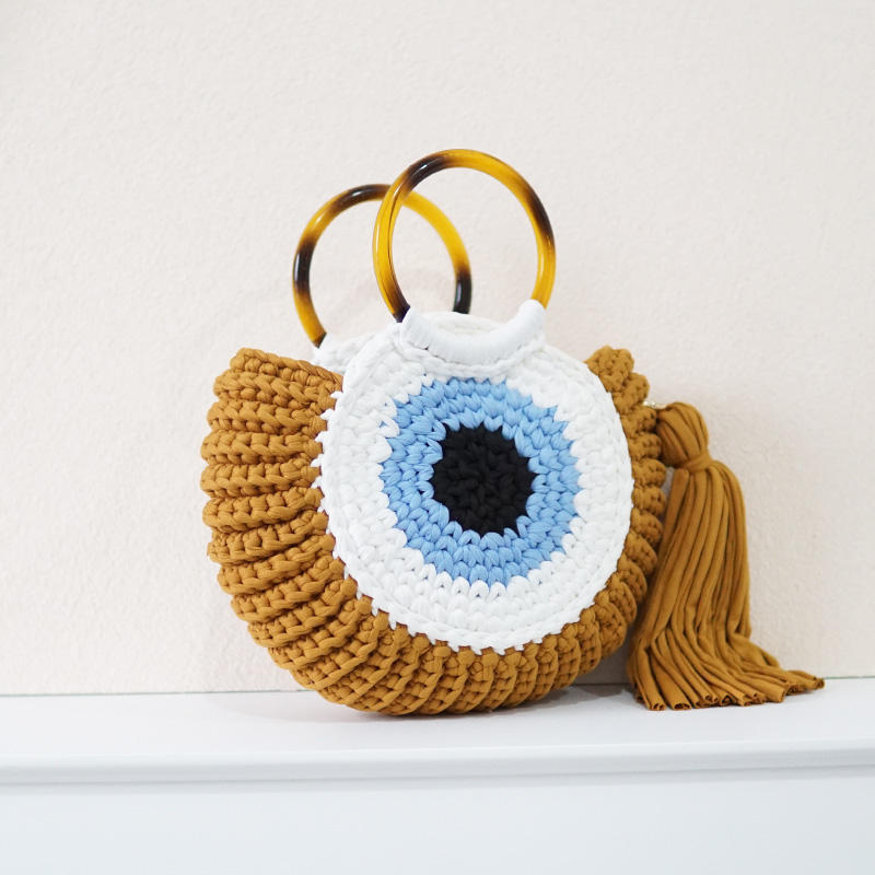 Evil-eye Woven Bag