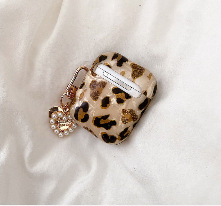 Leopard Print Bluetooth Headset Protective Cover