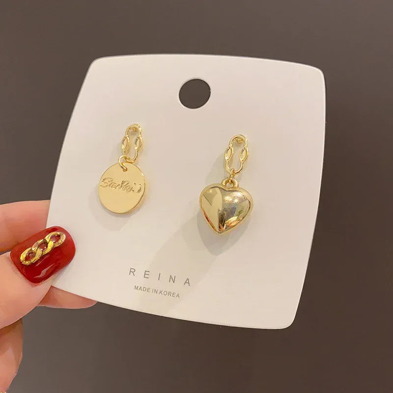 S925 Silver Needle Love Series Earrings - Viexta