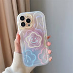 Halo Dyed Sun Flower iPhone Case - Viexta