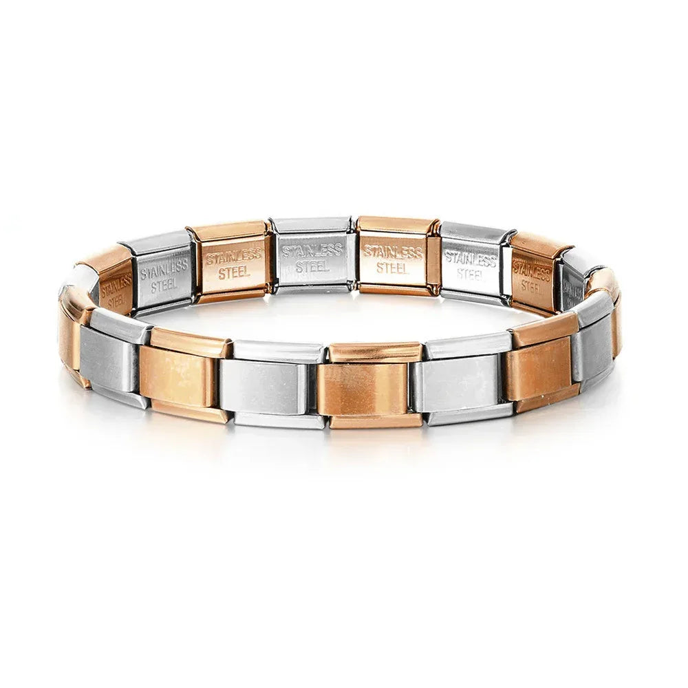 titanium-steel-vacuum-real-gold-ip-plating-watch-band-chain - Viexta
