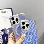 Laser Gradient Drop-resistant Frosted Magnetic iPhone Case - Viexta
