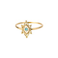 Crown Double Layer Ring - Viexta