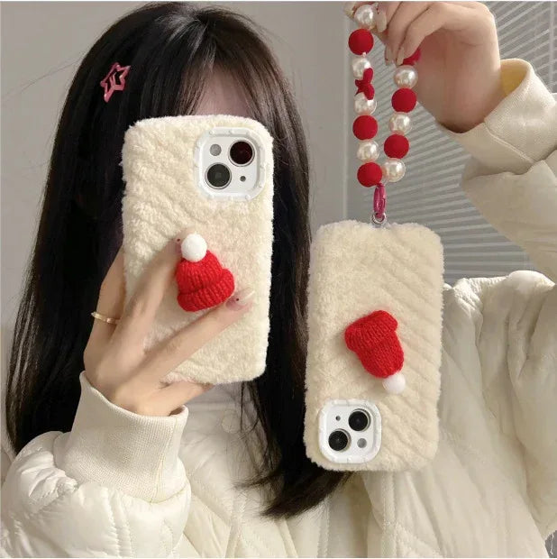 Red Christmas Hat iPhone case - Viexta