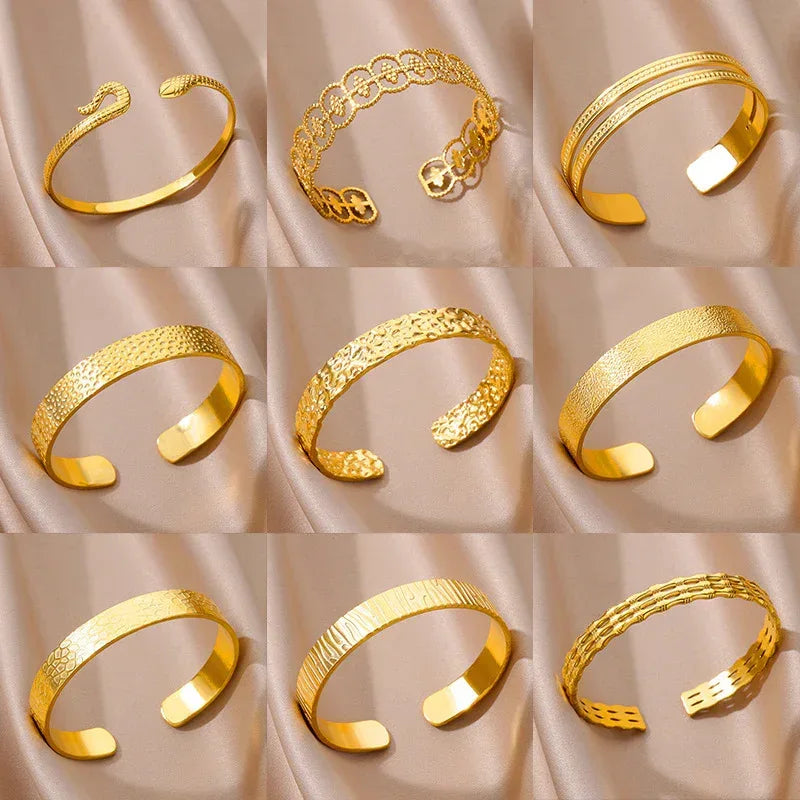 stainless-steel-opening-bracelet - Viexta