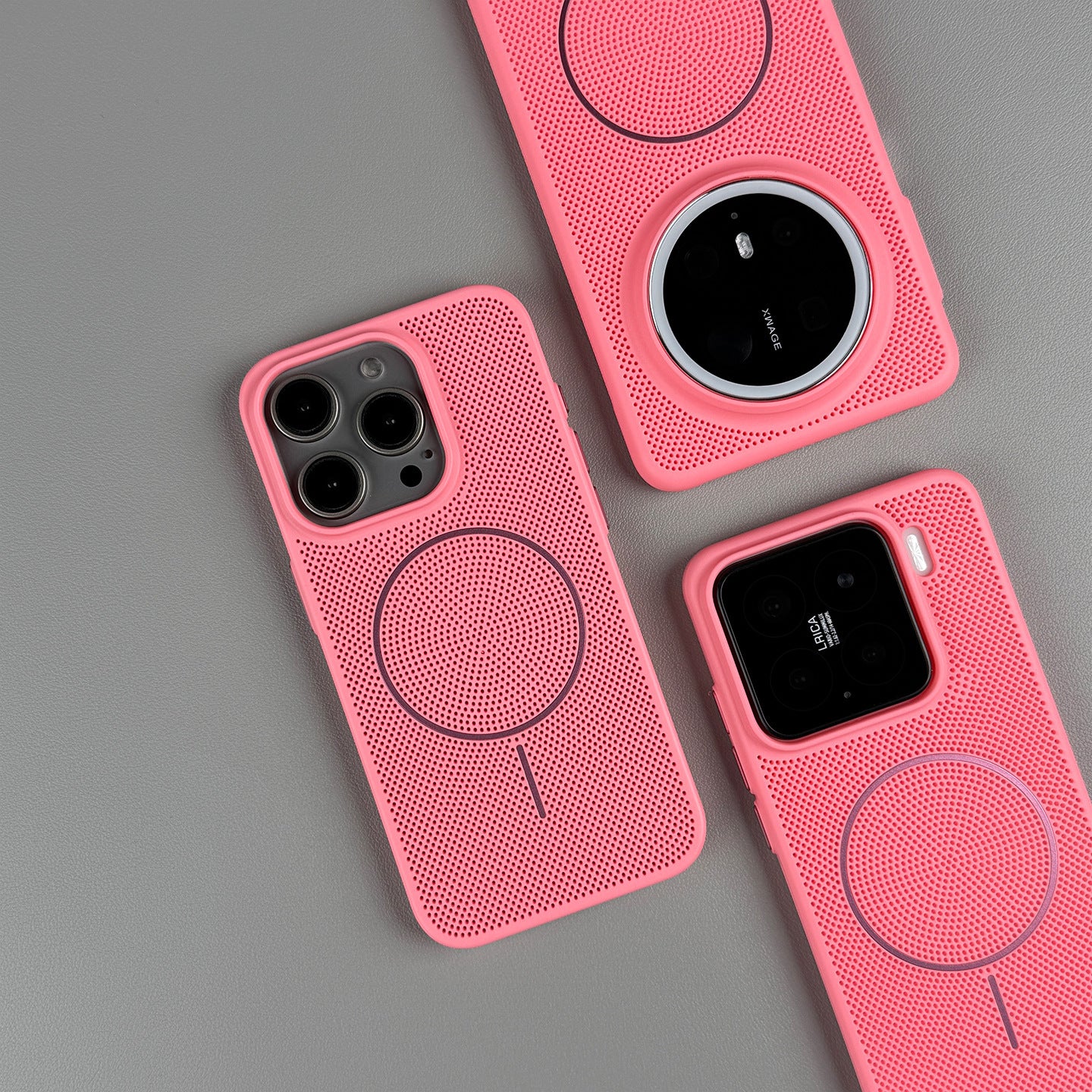 Heat Dissipating Thin Ring Magnetic iPhone Case