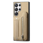 Wristband Wallet Card Holder Leather Samsung Case