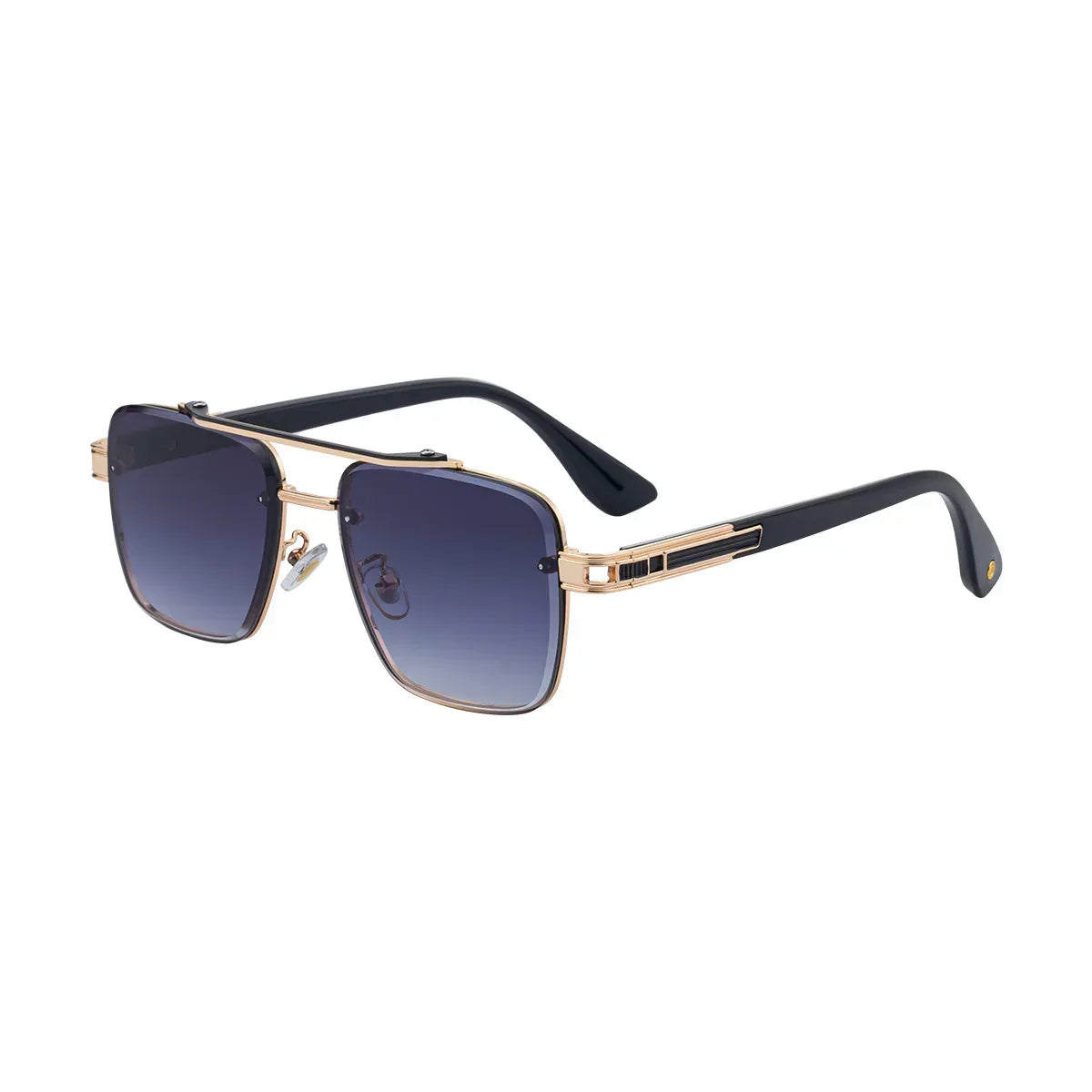 Mens Fashionable Square-frame Sunglasses - Viexta
