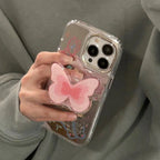 Mirror Graffiti Butterfly Silicone iPhone Case - Viexta