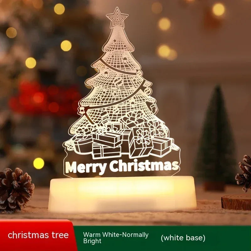 Christmas Decoration 3D Lamp - Viexta
