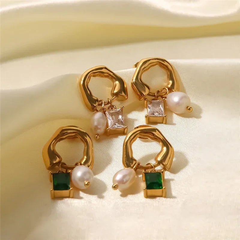 French Retro Pendant Earrings - Viexta