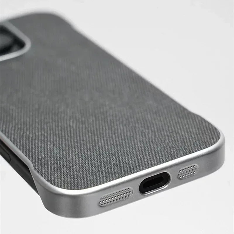 Hemp Leather Pattern Without Border iPhone Case - Viexta