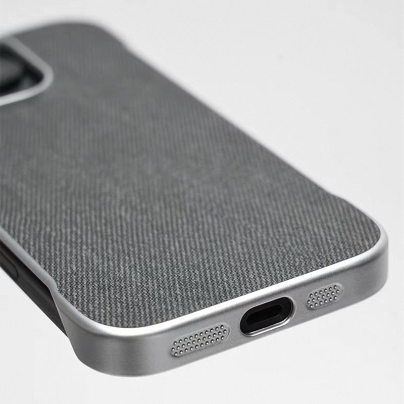 Hemp Leather Pattern Without Border iPhone Case