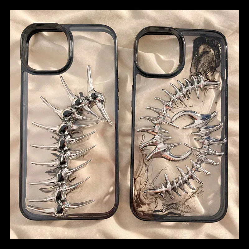 Blooming Metal Fishbone iPhone Case - Viexta