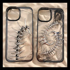 Blooming Metal Fishbone iPhone Case - Viexta