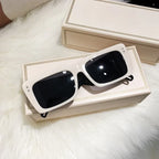 Rectangular Frame Sunglasses - Viexta