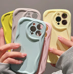 Solid Macaron Liquid Silicone Phone Case - Viexta