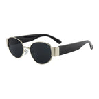 Trendy Small Frame Round Sunglasses - Viexta