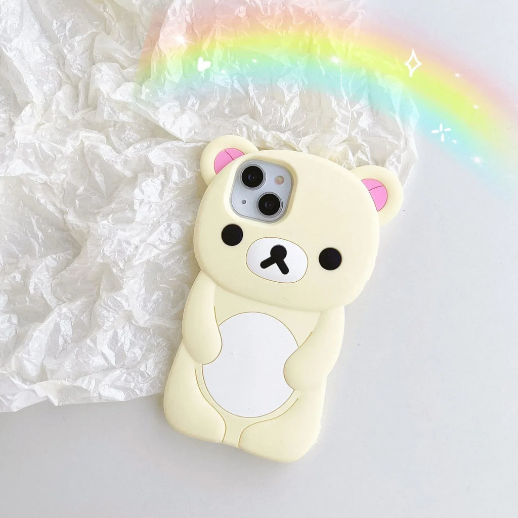 Easy Bear Silicone iPhone Case - Viexta