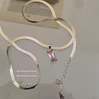 Rhinestone Snake Bones Chain