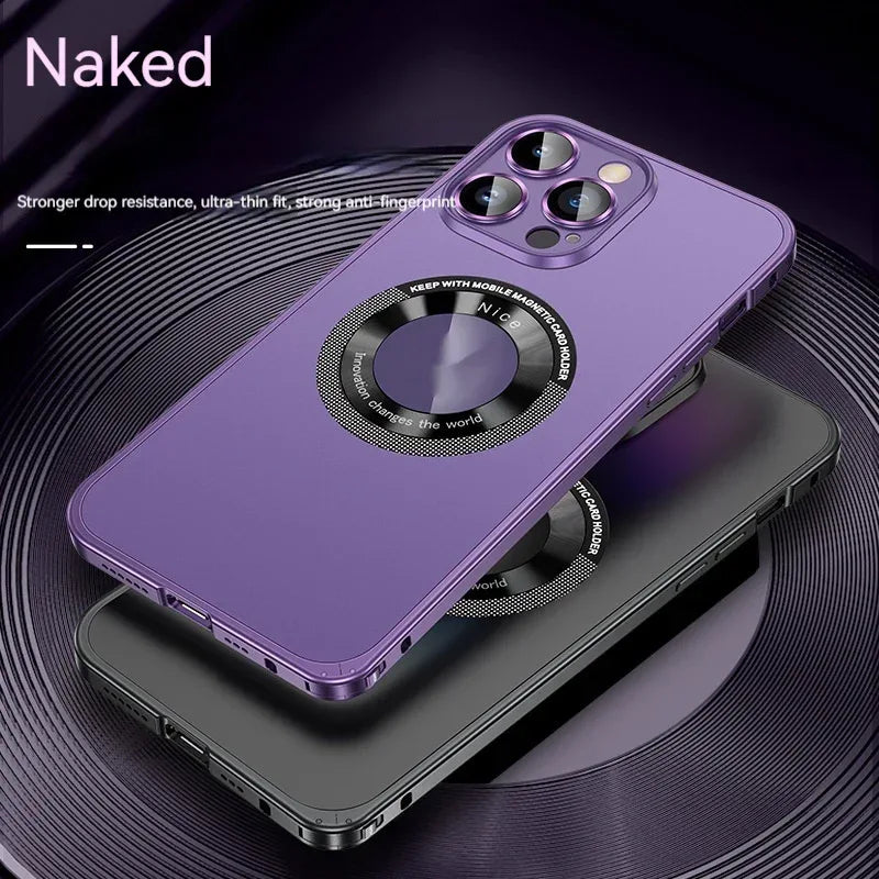 Spring Fastener Metal Frame iPhone Case - Viexta