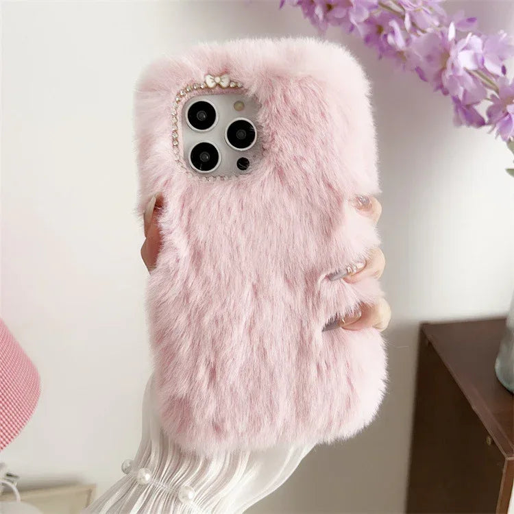 winter-plush-warm-iphone-case - Viexta