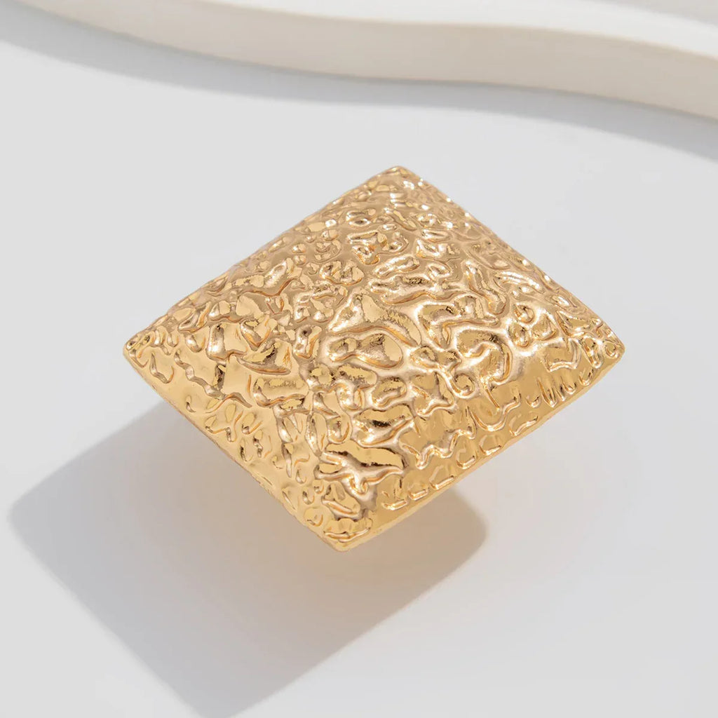 twin-pleated-square-ring - Viexta