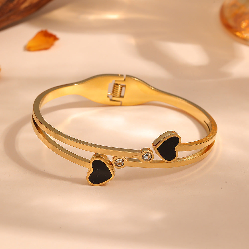 Versatile Stainless Steel Dripping-Oil Bracelet