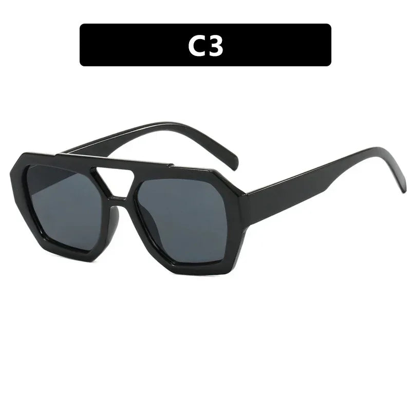 Ins Big Frame Leopard Sunglasses - Viexta