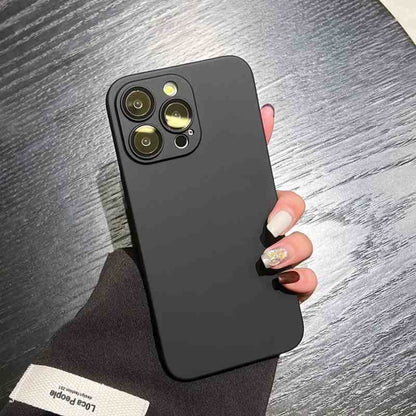 Solid Color Ultra-thin Frosted iPhone case