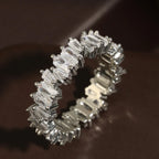 Zircon Ladder Square Ring - Viexta