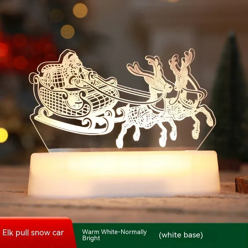 Christmas Decoration 3D Lamp - Viexta
