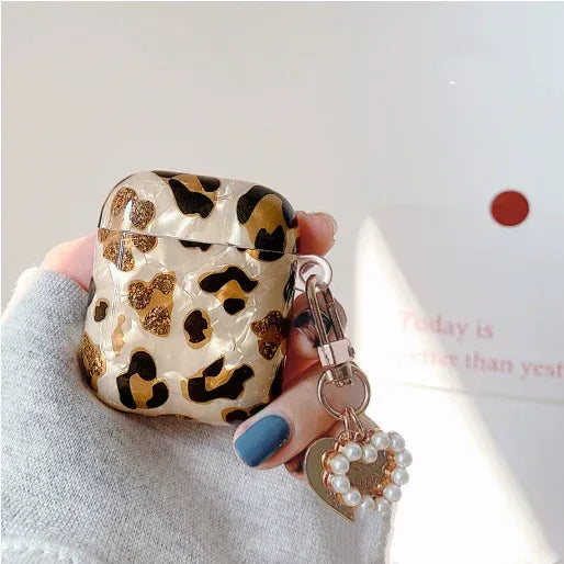 Leopard Print Bluetooth Headset Protective Cover - Viexta