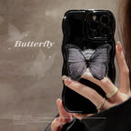 Butterfly Stand Silicone iPhone Case - Viexta