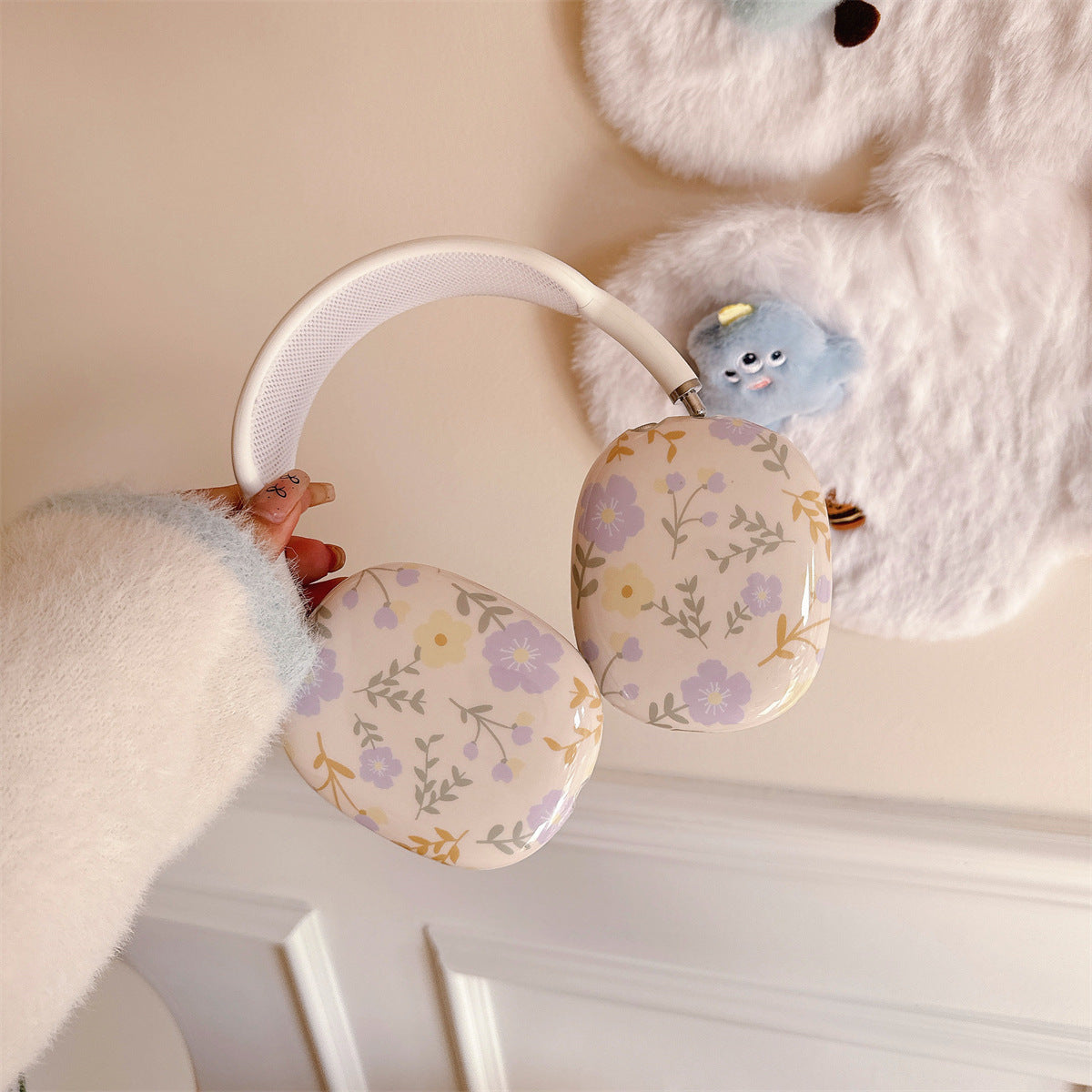 Korean Airpod Earmuffs Case