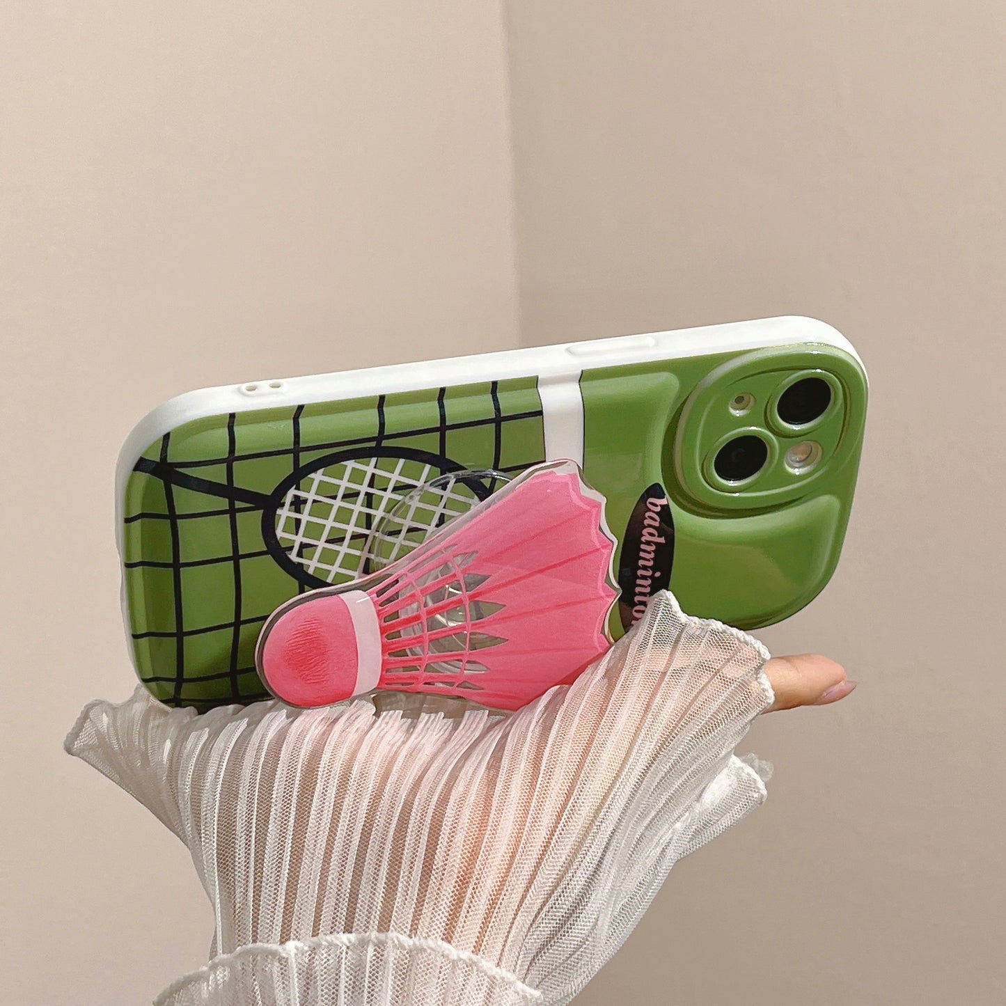 Badminton Bracket iPhone Case