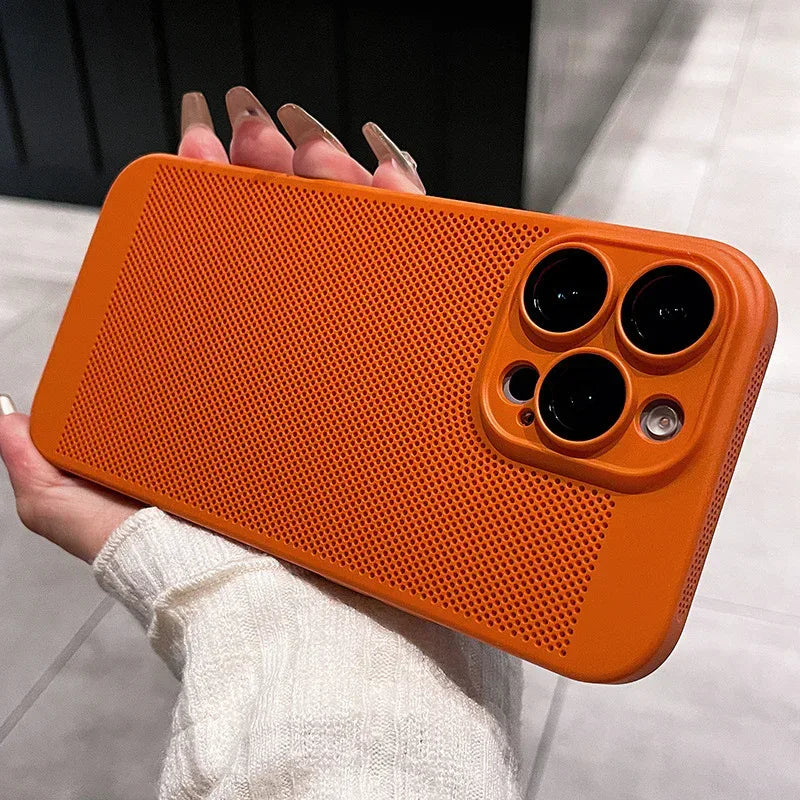 Ultra-thin Breathable With Lens Protector iPhone Case - Viexta
