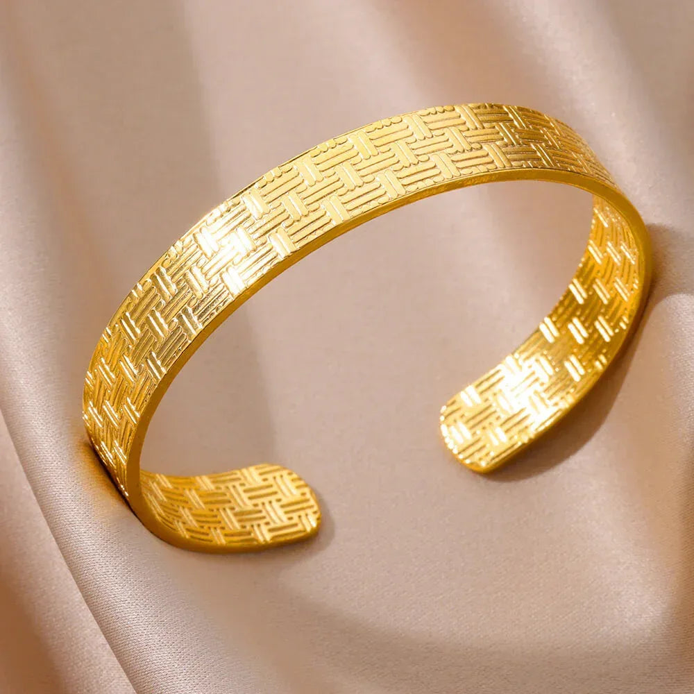 stainless-steel-opening-bracelet - Viexta
