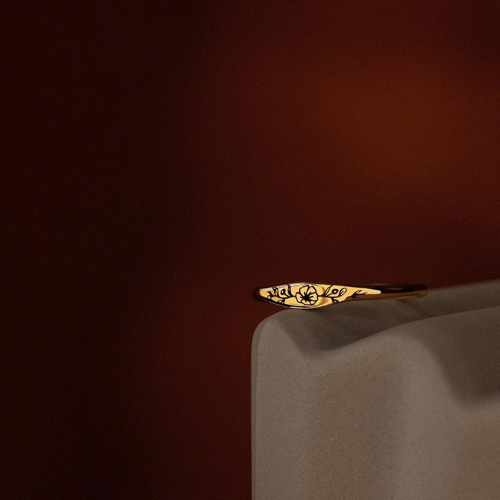 Stainless Steel December Ring - Viexta