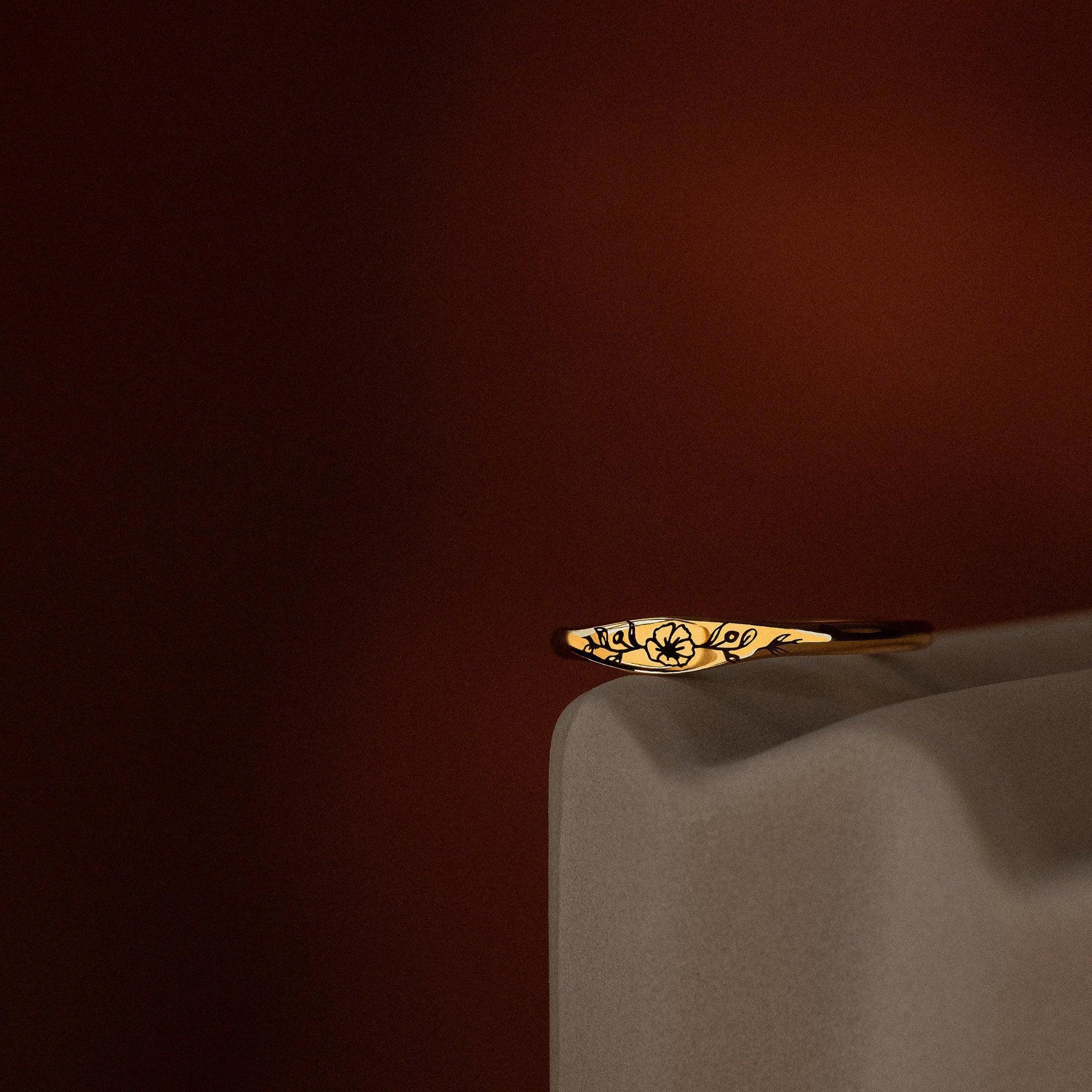 Stainless Steel December Ring - Viexta